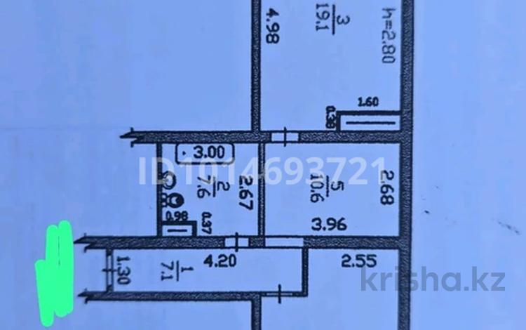 2-бөлмелі пәтер · 74 м² · 10/16 қабат, Шұғыла ш/а., Жуалы 1, бағасы: 28.5 млн ₸ в Алматы, Наурызбайский р-н — фото 2