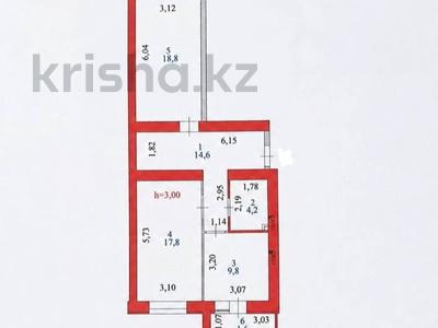 2-комнатная квартира · 67 м² · 7/9 этаж, Толе би 25, 25А, 14, 14/1, 12, 12/2, 12/1 за ~ 37 млн ₸ в Астане, Есильский р-н