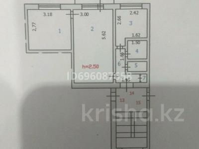 2-комнатная квартира · 39 м² · 5/5 этаж, Сабитова 14 — Возле м. Салтанат за 9.5 млн 〒 в Балхаше