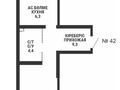 2-бөлмелі пәтер · 60.6 м² · 1/9 қабат, Каныша Сатпаева 90а/1 — С КЛЮЧАМИ И ДОКУМЕНТАМИ, бағасы: ~ 44.4 млн ₸ в Алматы, Бостандыкский р-н — фото 2