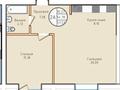 2-бөлмелі пәтер · 58.1 м² · 9/10 қабат, Гагарина 13, бағасы: 20 млн ₸ в Кокшетау — фото 2