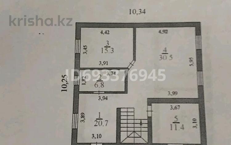 Отдельный дом • 6 комнат • 170 м² • 8 сот., Алатау 34 за 43 млн 〒 в Бекболате — фото 2