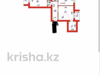 3-комнатная квартира · 90.3 м² · 8/10 этаж, Бокейхана 7 за ~ 52 млн ₸ в Астане, Есильский р-н