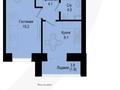 1-бөлмелі пәтер · 33 м² · 3/9 қабат, мкр Уркер, Розы Баглановой 23, бағасы: 19 млн ₸ в Астане, Нура р-н — фото 2