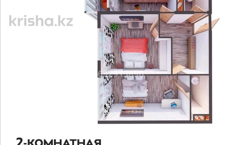 2-комнатная квартира, 60.28 м², 1/10 этаж, Алтын Орда 7/1а за 25.5 млн 〒 в Алматы — фото 2