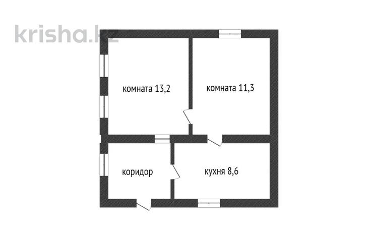 Отдельный дом · 2 комнаты · 33.1 м² · 7.7 сот., 40 лет Октября 60 за 18 млн ₸ в Затобольске (Тобыле) — фото 2