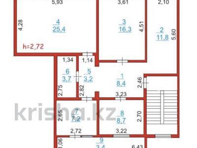 4-бөлмелі пәтер · 88.1 м² · 4/5 қабат, Азаттык 5Б, бағасы: 30 млн ₸ в Атырау
