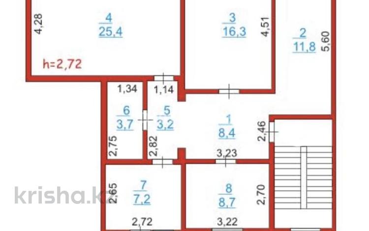 4-бөлмелі пәтер · 88.1 м² · 4/5 қабат, Азаттык 5Б, бағасы: 30 млн ₸ в Атырау — фото 2