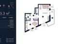 2-комнатная квартира · 55.3 м² · 5/6 этаж, Естай за ~ 26.5 млн ₸ в Талгаре — фото 3