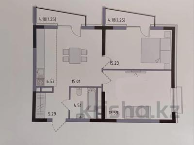 3-бөлмелі пәтер · 70 м² · 2/5 қабат, Думан-2 ш/а., бағасы: 32.9 млн ₸ в Алматы, Медеуский р-н