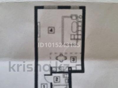 1-бөлмелі пәтер · 39.2 м² · 4/6 қабат, Алатауская трасса 1, бағасы: 19.5 млн ₸ в Туздыбастау (Калинино)