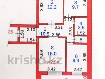 3-бөлмелі пәтер · 65 м² · 5/10 қабат, Докучаева, бағасы: 29.7 млн ₸ в Семее