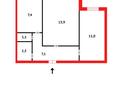 2-бөлмелі пәтер · 46 м² · 4/9 қабат, Юго-Восток ш/а., Республики 4, бағасы: 18 млн ₸ в Караганде, Казыбек би р-н — фото 18