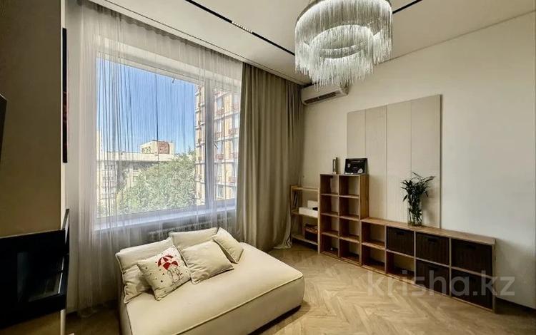 3-комнатная квартира · 76.2 м² · 4/12 этаж, Басенова 10 за 105 млн ₸ в Алматы, Бостандыкский р-н — фото 3