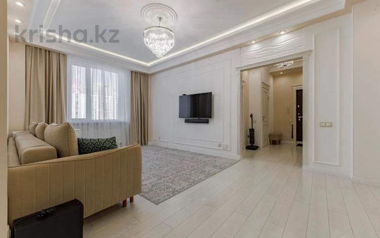4-комнатная квартира · 95.4 м² · 3/8 этаж, Улы Дала 54 — Сауран за 82 млн ₸ в Астане, Есильский р-н — фото 3