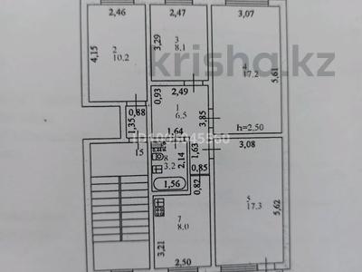 4-комнатная квартира · 71 м² · 5/5 этаж, Привокзальный 3 А 25 А — Возле Дина базар за 20 млн 〒 в Атырау, мкр Привокзальный-3А