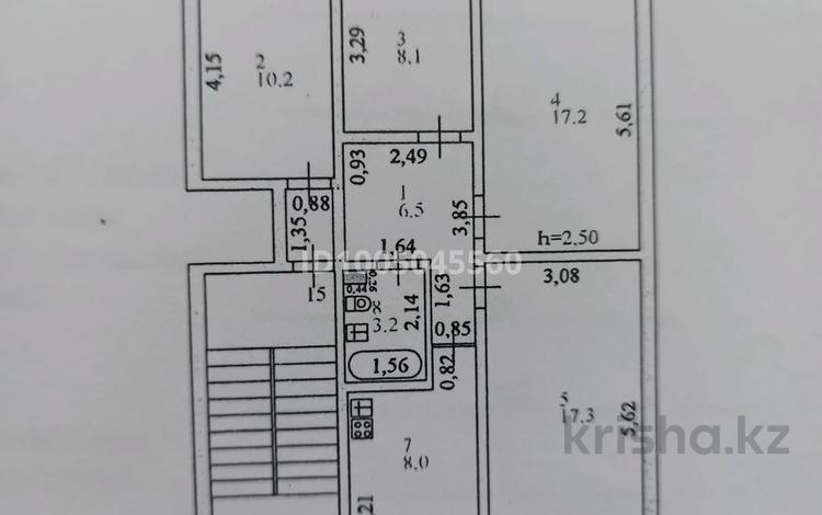 4-бөлмелі пәтер · 71 м² · 5/5 қабат, Привокзальный 3 А 25 А — Возле Дина базар, бағасы: 19.3 млн ₸ в Атырау, мкр Привокзальный-3А — фото 2