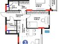 3-бөлмелі пәтер · 75.36 м² · 12/17 қабат, Турар Рыскулов 18/7, бағасы: 54 млн ₸ в Астане, Есильский р-н — фото 2