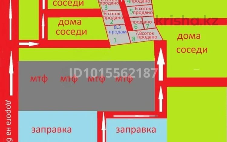 Участок · 8.3 га, Мкр. Айсулу.ул. Рыскулова за 32 млн ₸ в Туздыбастау (Калинино) — фото 2