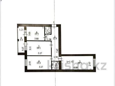 3-комнатная квартира, 84 м², 1/12 этаж, Бухар жырау * — 809 за 30.5 млн 〒 в Астане, Есильский р-н
