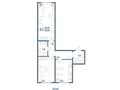 2-бөлмелі пәтер · 55.3 м², Бозарық ш/а 324/3, 324/2, бағасы: ~ 22.8 млн ₸ в Шымкенте, Абайский р-н — фото 3