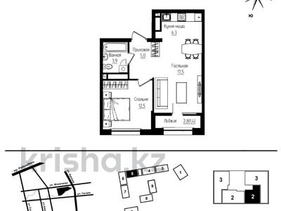 2-бөлмелі пәтер · 47 м² · 6/12 қабат, Ауэзова 3г/2 — КЛЮЧИ НА РУКАХ!!! ЦЕНА ГОРЯЧАЯ !!!, бағасы: 45 млн ₸ в Алматы, Алмалинский р-н