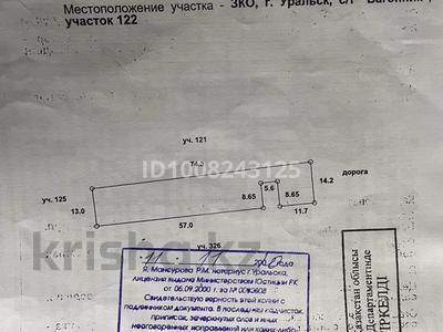 Жер телімі · 10 сотық, СО Вагонник 122 — Шолохова, бағасы: 2.4 млн ₸ в Уральске