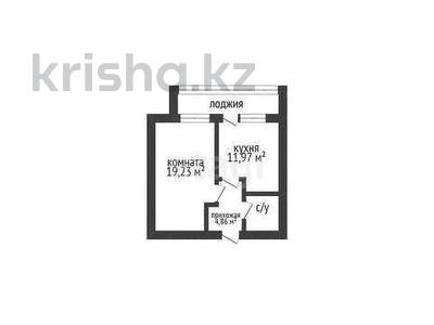 1-комнатная квартира, 45 м², 3/5 этаж, мкр. Алтын орда за 11.5 млн 〒 в Актобе, мкр. Алтын орда