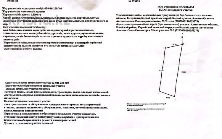 Жер телімі · 50 сотық, Әли, бағасы: 125 млн ₸ в Али — фото 2