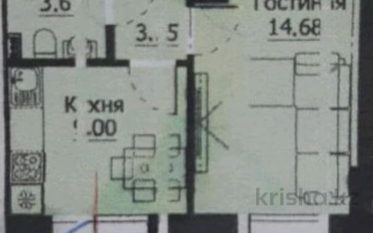 1-комнатная квартира, 35 м², 5/9 этаж, Ауезова 189А за 11 млн 〒 в Кокшетау — фото 2