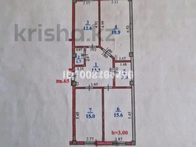 3-бөлмелі пәтер · 82 м² · 3/5 қабат, Сатпаева 11а, бағасы: 38 млн ₸ в Таразе