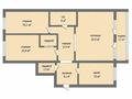 3-бөлмелі пәтер · 122 м² · 7/9 қабат, Бородина, бағасы: 83 млн ₸ в Костанае — фото 2