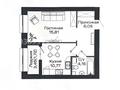 1-комнатная квартира · 40.55 м² · 4/9 этаж, ұлы дала 36 — туран за 28.5 млн ₸ в Астане, Нура р-н — фото 8