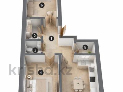 3-бөлмелі пәтер · 78 м² · 2/7 қабат, СТ Монтажник 39/3, бағасы: 29.8 млн ₸ в 