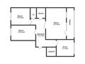 3-бөлмелі пәтер · 78.3 м² · 1/9 қабат, Герасимова 12, бағасы: 36 млн ₸ в Костанае — фото 2