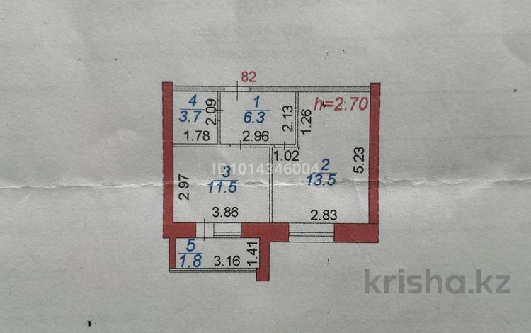1-комнатная квартира · 38 м² · 5/10 этаж, мкр Юго-Восток, Камали Дүйсембекова 53а за 23.3 млн ₸ в Караганде, Казыбек би р-н — фото 2