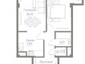 2-бөлмелі пәтер · 57.5 м² · 5/6 қабат, Илтипат 49, бағасы: 41 млн ₸ в Алматы, Наурызбайский р-н — фото 7