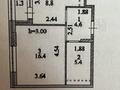 1-комнатная квартира · 36.5 м² · 8/9 этаж, Ахмет Байтурсынулы 10/1 — Самая низкая цена в ЖК!!! за ~ 25 млн ₸ в Астане, Сарайшык р-н — фото 2