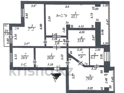 3-бөлмелі пәтер, 159.3 м², 7/9 қабат, Иманова, бағасы: 60 млн 〒 в Астане, р-н Байконур