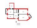 3-комнатная квартира · 67.7 м² · 5/5 этаж, мкр Новый Город, ул. Алиханова за 24.5 млн ₸ в Караганде, Казыбек би р-н — фото 14