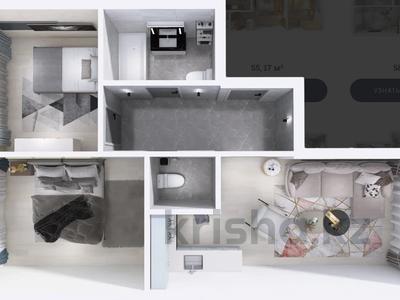 2-бөлмелі пәтер · 65.42 м² · 4/4 қабат, Коктем 43, бағасы: 33 млн ₸ в Туздыбастау (Калинино)