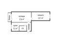 2-комнатная квартира · 45.6 м² · 3/5 этаж, Микояна 8 за 18.4 млн ₸ в Усть-Каменогорске — фото 10