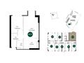 2-бөлмелі пәтер · 63.3 м² · 11/13 қабат, Ауэзова 3а/1 — Гоголя, бағасы: 43.1 млн ₸ в Алматы, Алмалинский р-н