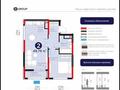 2-комнатная квартира · 48 м² · 9/17 этаж, Е 908 23 за 26.5 млн ₸ в Астане, Нура р-н