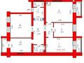 4-комнатная квартира, 137 м², 6/7 этаж, мкр. Алтын орда, Алий молдагулоава за 56 млн 〒 в Актобе, мкр. Алтын орда — фото 7