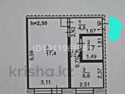 1-бөлмелі пәтер · 31.4 м² · 5/5 қабат, Автовокзала 6, бағасы: 6.5 млн ₸ в Рудном