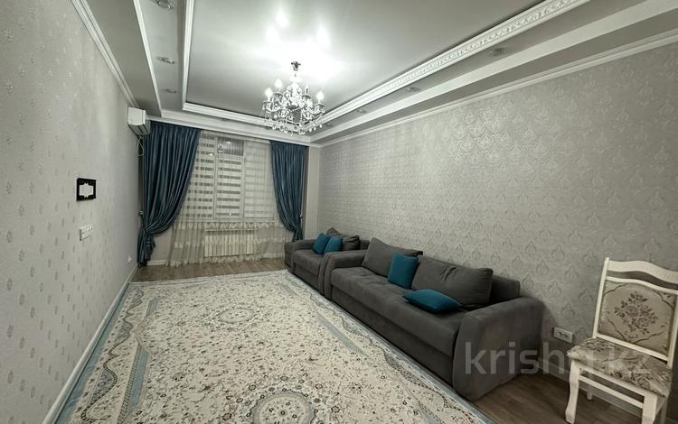 3-комнатная квартира, 106 м², 4/10 этаж помесячно, мкр Нурсат 172 а за 380 000 〒 в Шымкенте, Каратауский р-н — фото 2