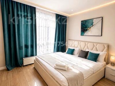 2-комнатная квартира · 56 м² · 3/9 этаж, мкр Думан-2, Мкрн Думан-2 61 за 20 000 ₸ в Алматы, Медеуский р-н