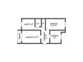3-бөлмелі пәтер · 62 м² · 4 қабат, мауленова, бағасы: 29.5 млн ₸ в Костанае — фото 14