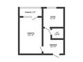 1-бөлмелі пәтер · 45.9 м² · 1/5 қабат, Юбилейный, бағасы: 19.8 млн ₸ в Костанае — фото 14